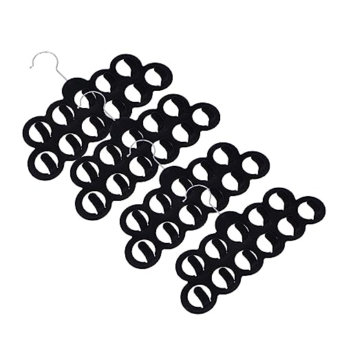 Amosfun Organizza Il Tuo Armadio 4 Pezzi 11 Ganci Grucce Senza Cravatta Grucce Per Cintura Porta Sciarpe Facili Da Usare