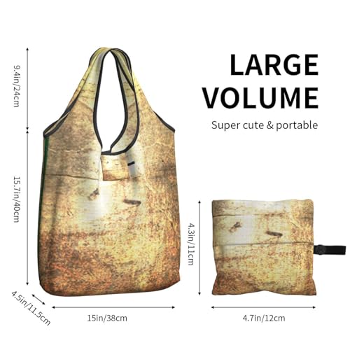 Sacs de courses pliables imperméables grand format pour charges lourdes