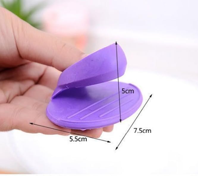 2PCS Silicone Finger Gripper Heat Resistant Plate Clip – Random Color Mini Anti-Scald Clamp for Hot Dishes, Bowls & Pots – Non-Slip Kitchen Food Grade Holder for Microwave, Oven & Cookware