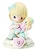 Precious Moments 152010 Growing In Grace, Age 4 Girl Bisque Porcelain Figurine Blonde