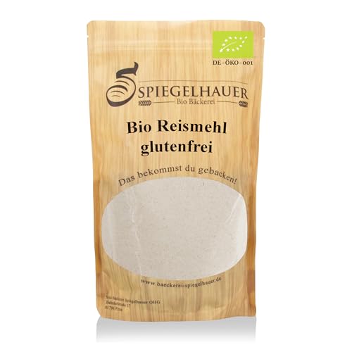 Spiegelhauer Bio Reismehl glutenfrei 1 kg I Organic Rice Flour I Gluten-Free