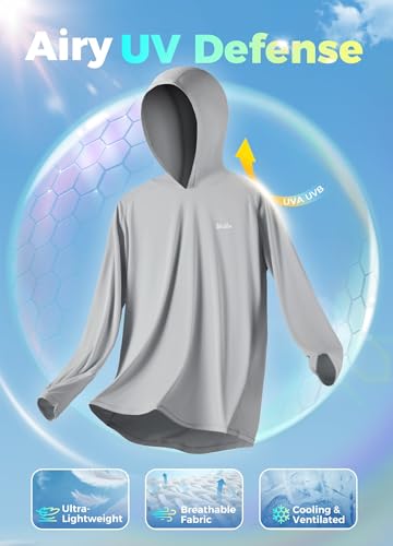 Camiseta de mujer UPF 50+ Willit con capucha de secado rápido activa 6