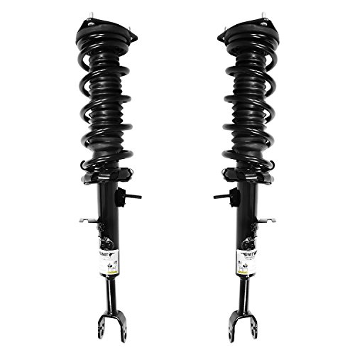 UNITY AUTOMOTIVE 2-11393-11394-001 Front 2 Wheel Complete Strut Assembly Kit 2003-2009 Nissan 350Z