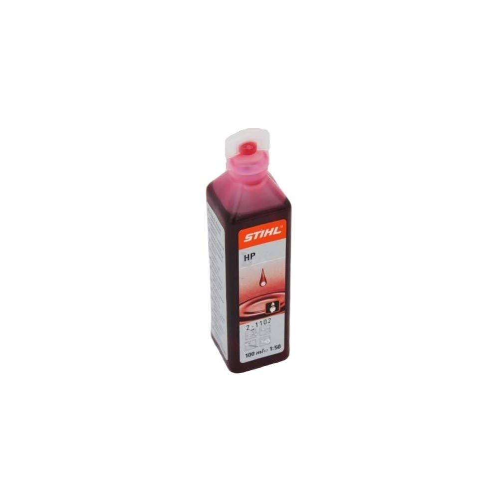 Stihl Motoröl, 07813198401, für Zweitakt-Motoren von Rasenmähern / Rasentrimmern, 10 Packungen