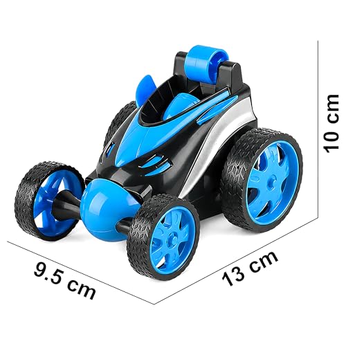 Image of VGRASSP Mini Stunt Remote Control Rechargeable Car Toy for Kids - 360 Degree Spinning (Multicolor)