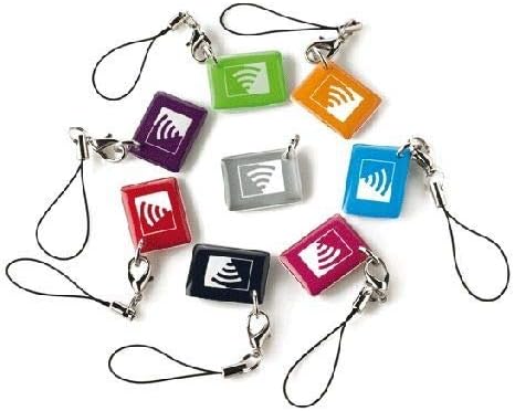 Prox Tag Pack of 8 Multicoloured Chicklets Proximity Tags - Free Next Day Delivery in UK