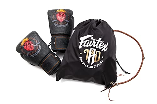Fairtex Heart Of A Warrior Premium Muay Thai Boxing Glove - Limited Edition 12 Oz #TOP6