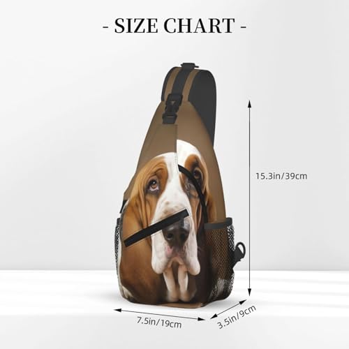 Mochila tipo Sling Negra para Día y Senderismo miniatura 2
