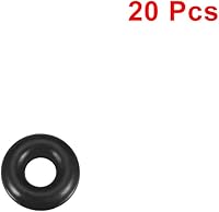 Vista 2 de uxcell Juntas tóricas de goma de nitrilo de 0.433 in de diámetro exterior de 0.157 in de diámetro interior, 0.138 in de ancho, junta de sellado