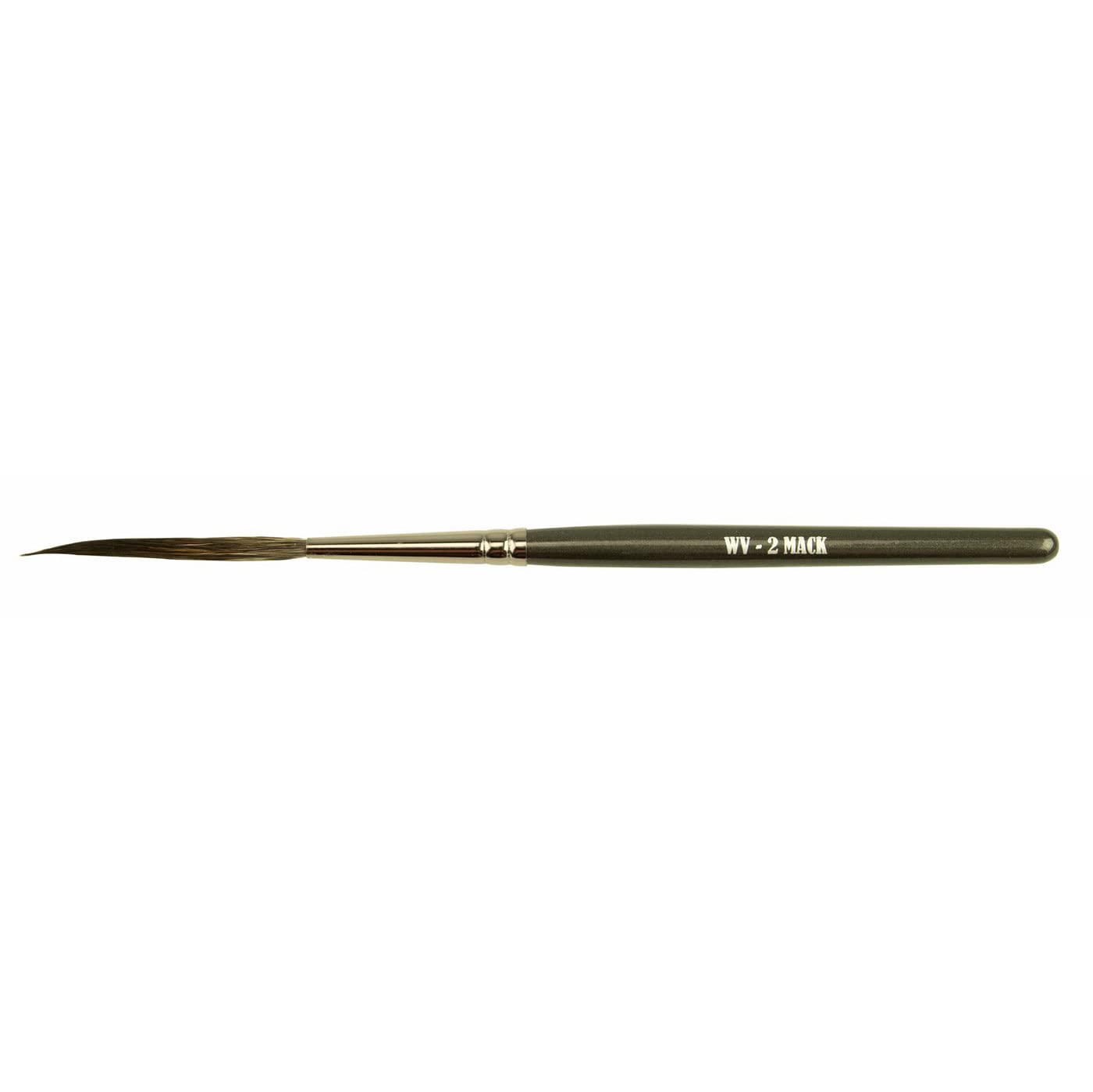 Set of 3 Sizes 0-2 Wizard Vortex Scroll Pinstriper Blue Squirrel Grey Handle Brush