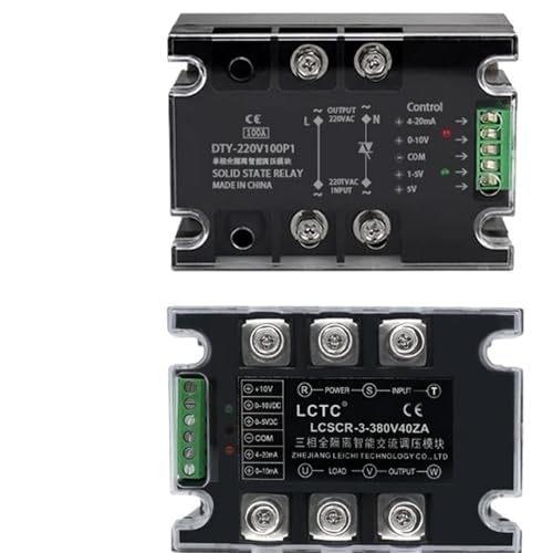 Régulateur de tension CA triphasé 380V 60A pour système de chauffage