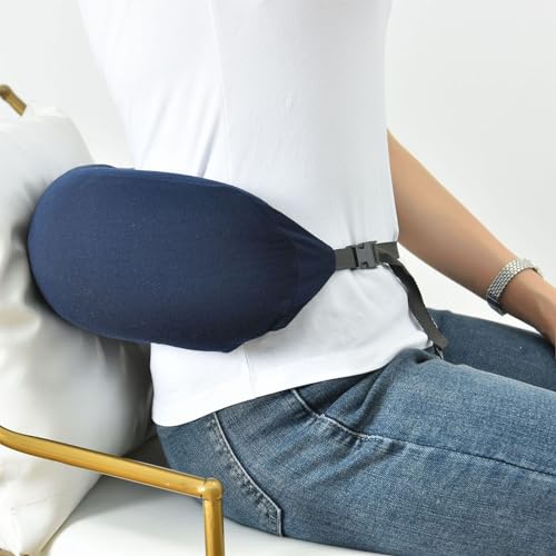 Almohada de viaje con capucha y soporte cervical miniatura 4