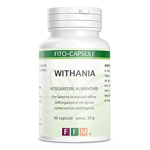 Fitofarmaceutica Withania – 60 Capsule Gelatina Vegetale