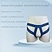 JOCKMAIL Mens Underwear JockStrap Stretch Mens Jock Strap G-string Athletic Jockstrap Mens Sport Underwear Jockstrap Blue