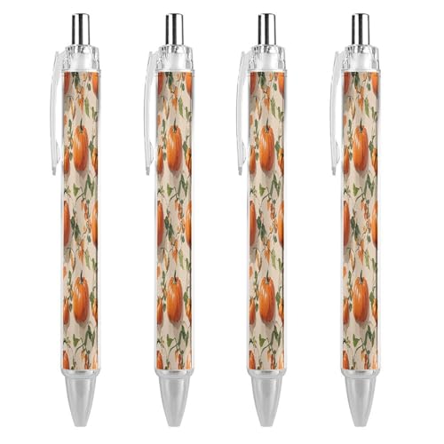 Stylos à bille encre noire super doux 0.5mm pointe moyenne rétractable