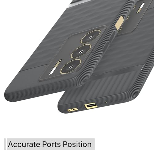 Image of Outlouders Back Cover for Realme C75 | TPU Soft Flexible Shockproof | Full Camera Protection Back Case (Grey)