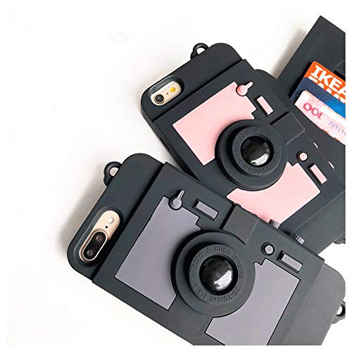 Unnfiko Wallet Case Compatible With Iphone Xs Max, Cute Camera Design, Purse Flip Card Pouch Stand Holder Cover Case With Long Shoulder Strap (Gray, Iphone Xs Max) #TOP2