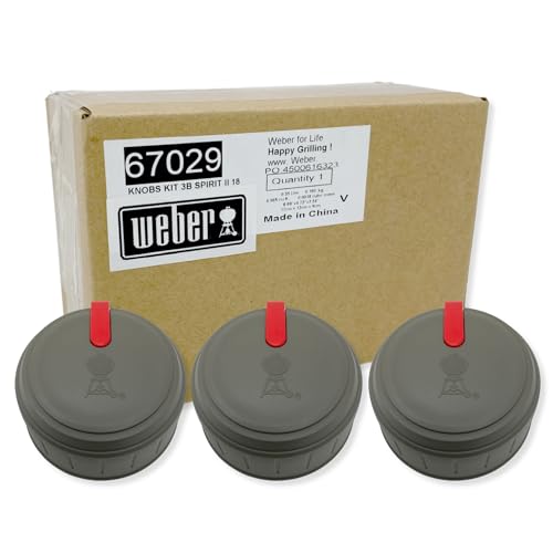 Pomos Weber 67029 para reparar mandos rotos de quemador en Spirit II serie 310 2
