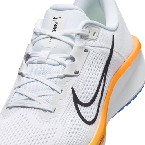 Chaussures Running Nike Quest 6 Homme blanches - vue 4