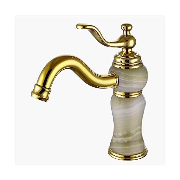   Luxury-Stone-Bathroom-Faucet-European-All-Copper-and-Natural-Green-and-Blue-Jade-Basin-Faucet-Hot-and-Cold-Mixer-Tap-Gold-Finished-C12123DS-QY