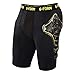 G Form Pro-X Short de Protection Mixte Enfant, Noir/Jaune, Taille XL