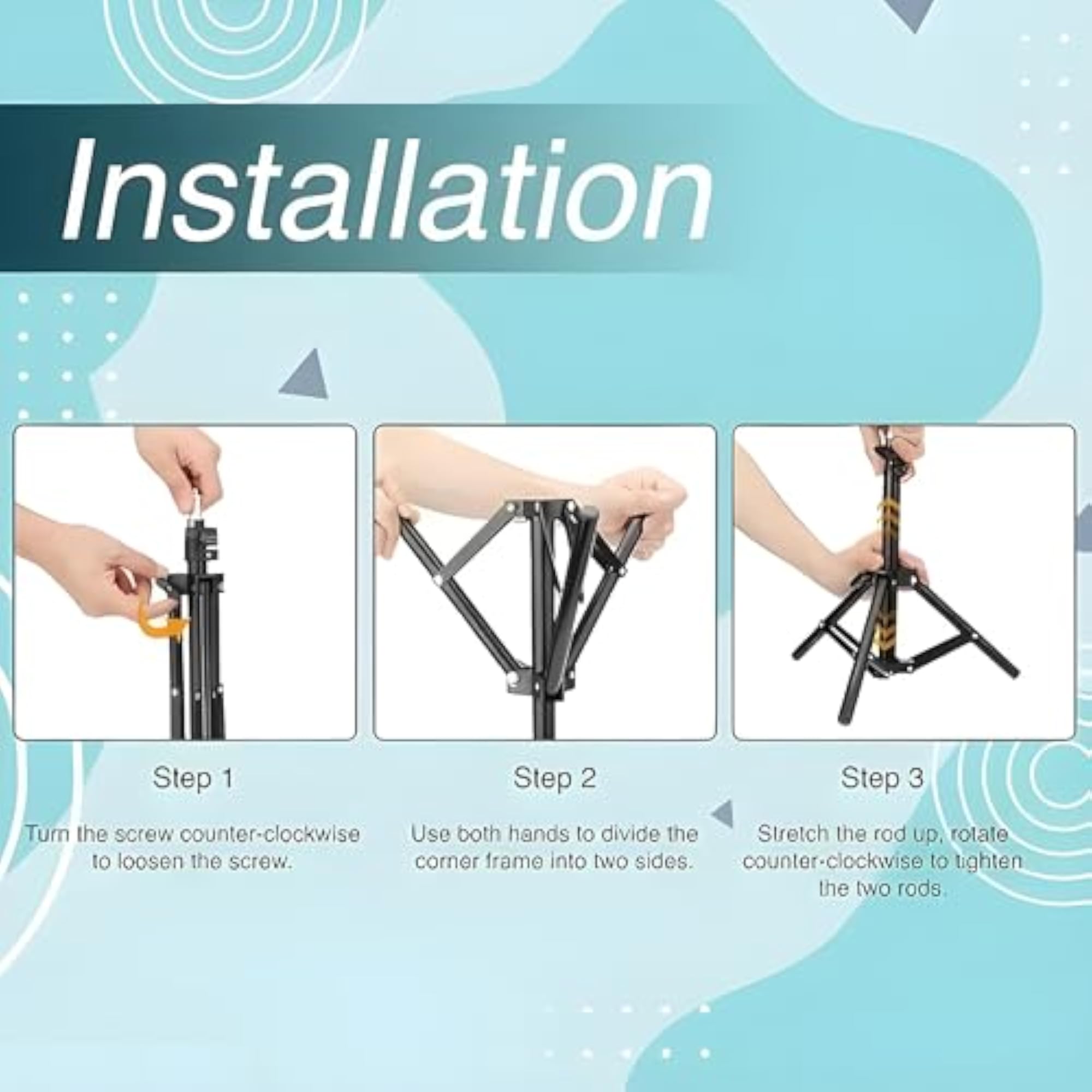 Adjustable Tripod with Bluetooth Remote for Online Classes