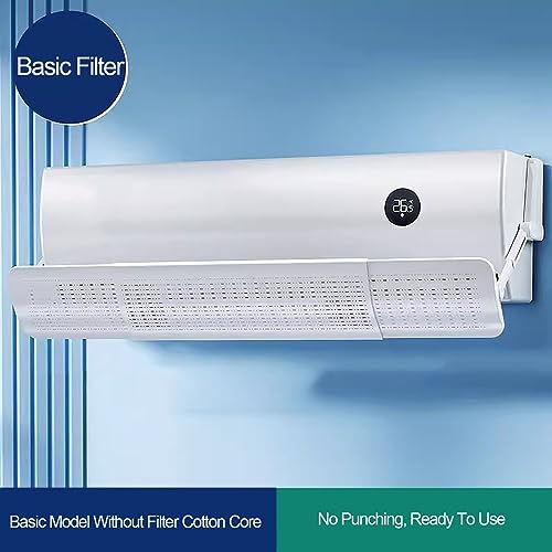 Deflector de aire acondicionado de ajuste universal y guiado de viento 3