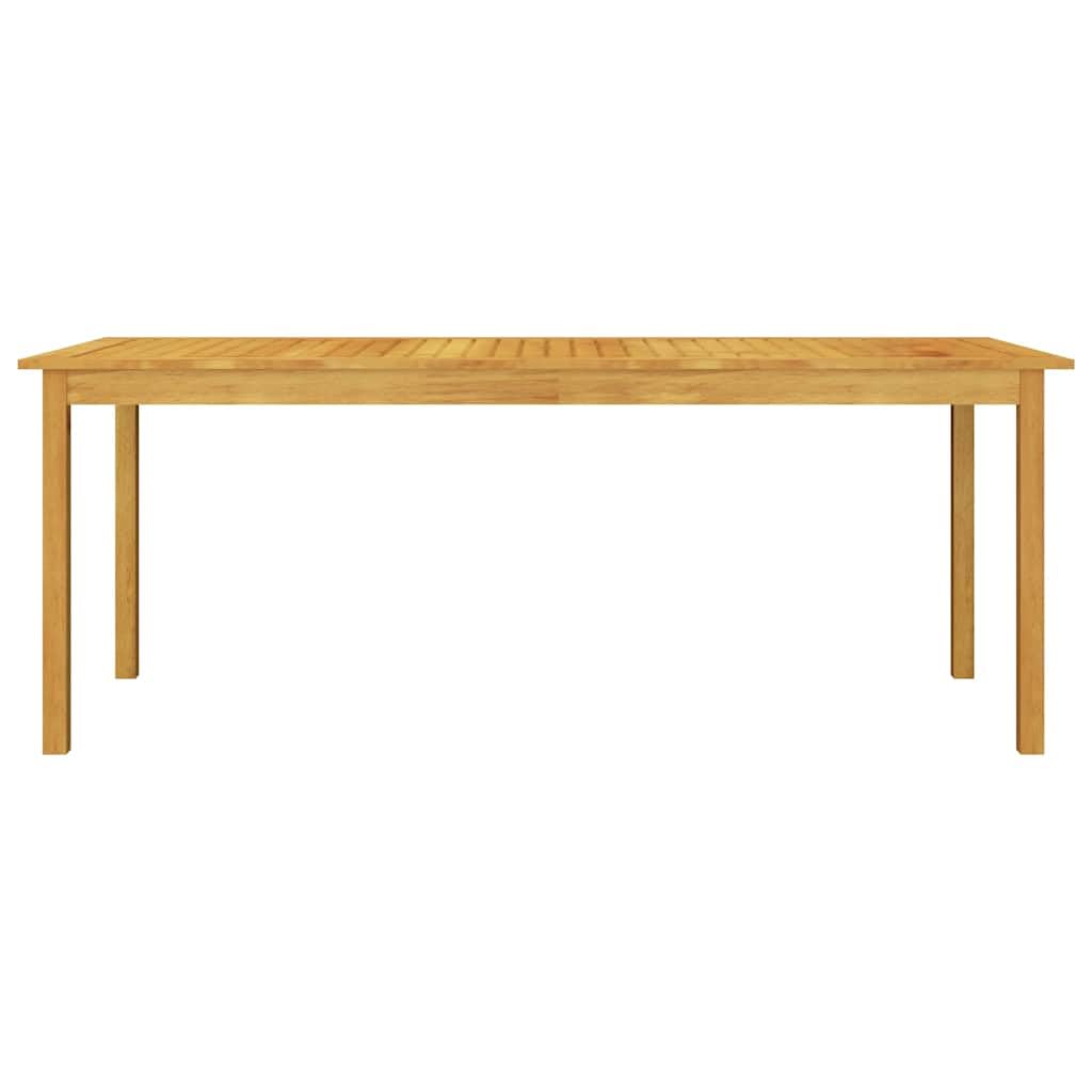 Lite drewno akacjowe z rattanem PE szary 127 cm