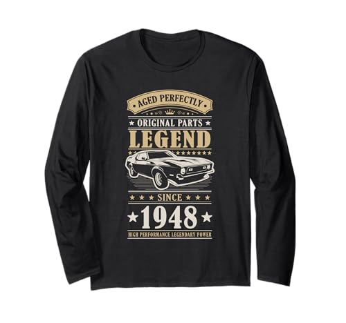 Legend Since 1948 Birthday Classic Car Men Born in 1948 ����T�V���c