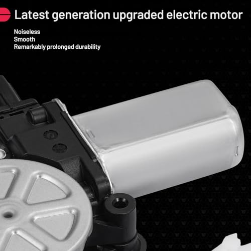 Image of BDFHYK 751-757 Power Window Regulator with Motor Rear Left Compatible with Honda Civic 2012-2015