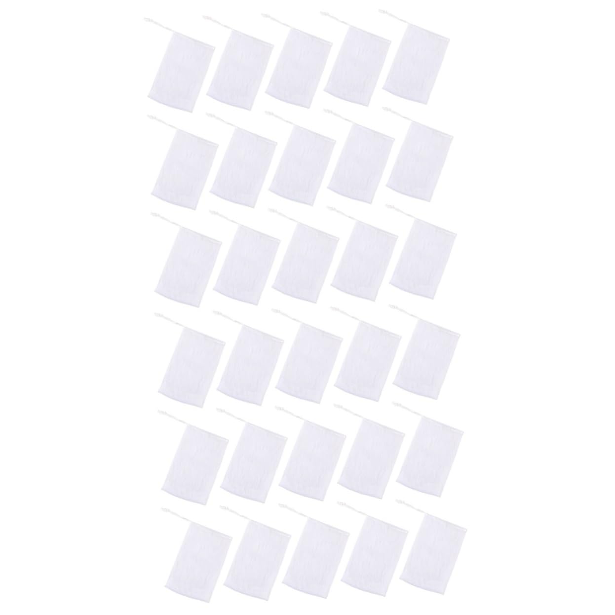 100pcs Foaming Net Soap Pouch Multi-purpose Double Bathing Accessory for Body and Face Washing Efficient Bubble Maker Convenient Drawstring Design for Quick Drying