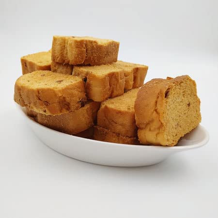 Agrogreen Premium Kaju (Cashew) Toast Rusk | Each Bite with Cashews & Healthier | Perfect Blend of Cashews Taste & Tradition - (200 gm) (B0B469GC9H) Amazon Price History, Amazon Price Tracker