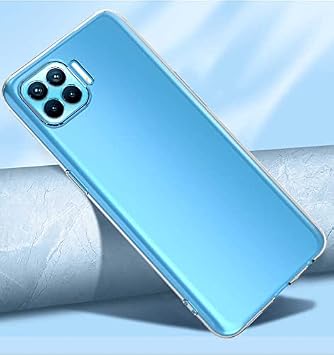 Oppo Reno 4 Lite Uyumlu Kamera Korumalı Darbe Önleyici Ultra Slim TPU Şeffaf Silikon Kılıf (Şeffaf, Oppo Reno 4 Lite)