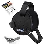Trymaker Wrestling Headgear, Head Gear for Youth with Chin Cup & Pad, Dual Ear Guard for MMA, BJJ (Head Under 21", Ages 4–9)