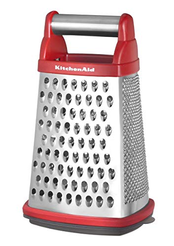 Preisvergleich Produktbild KitchenAid Reibe mit Auffangbehälter, rot