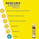Original Bach RESCURA Spray alkoholfrei: (ehemals Rescue) Bachblüten-Mischung, 20ml