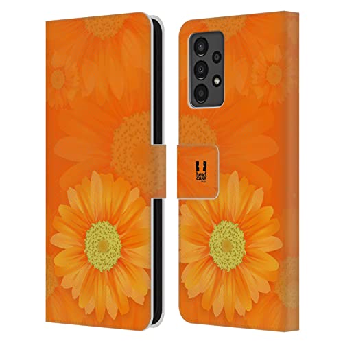 Étui Portefeuille Samsung Galaxy A13 Ensoleillé Marguerite Head Case Designs