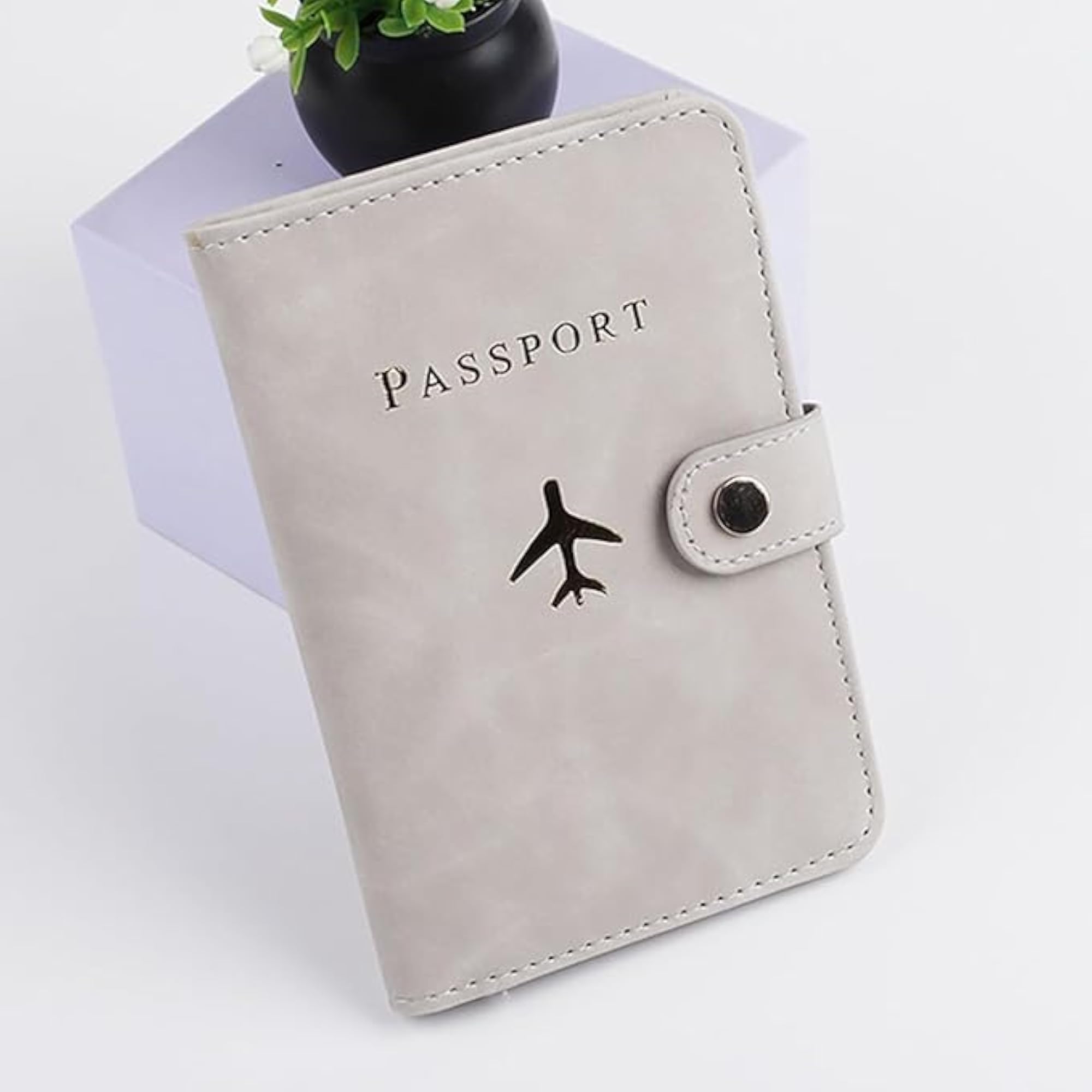 RFID Protected Leather Passport Holder, Travel Organiser