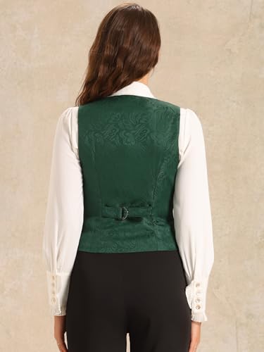 Chaleco steampunk mujer entallado soluciona looks aburridos de oficina M 4