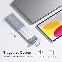 UGREEN Aluminium Laptop Ständer Höhenverstellbar 5 Stufen Belüftet – Ansicht 3