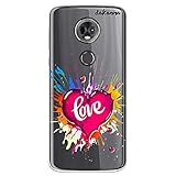 funda para celular moto e5 play 📱 Compatible: Funda compatible con 【 Moto E5 PLUS 】que destaca el diseño original de tu smartphone