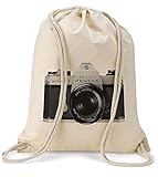 spotmatic sp ii battery - Hochwertige Baumwolle Pentax Spotmatic Kamera Camera/Turnbeutel Gymsac/BEIGE