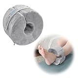 Zelen Foot Elevation Pillow Ankle Heel Elevator Wedge Foot Support Pillow Medical Ankle Cushion for Bed Sore Pressure Ulcer Sleeping Feet Leg Rest Elevated Support Foam Surgery Recovery (Small, 1PCS)