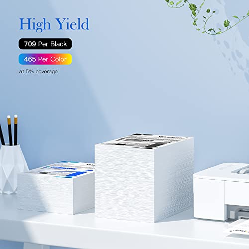 Valuetoner Remanufactured Ink Cartridge Replacement For Hp 64Xl 64 Xl For Envy Photo 7855 7858 7800 7100 7155 6255 6252 7120 6232 7158 7164 Inspire 7255E 7955E 7958E 7900E Tango Printer (Black, Color) #TOP5