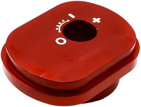 Motorcycle Ignition Cylinder Cover Motorcycles Aluminum Ignition Cylinder Cover for Honda for Ruckus for ZoomerRed