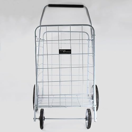 TrendyMart Foldable Shopping Trolley with Wheels (MOQ :- 2 Pc)