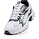 PUMA Unisex MILENIO TECH Sneaker, White-Green Moon-New Navy, 41 EU