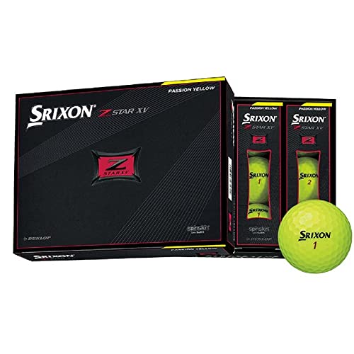 �_�����b�v �S���t�{�[��SRIXON Z-STAR XV 2021�N���f�� 1�_�[�X(12����) �v���~�A���p�b�V�����C�G���[ SNZSXV7YEL