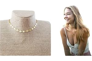 Gold Star Chain Necklace OBX