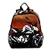 Rucksack Motorrad 02 Kinderrucksack Schultasche Wasserdicht für Kindergarten Vorschule Alter 3-8 Jahre alt 25.4x10x30CM